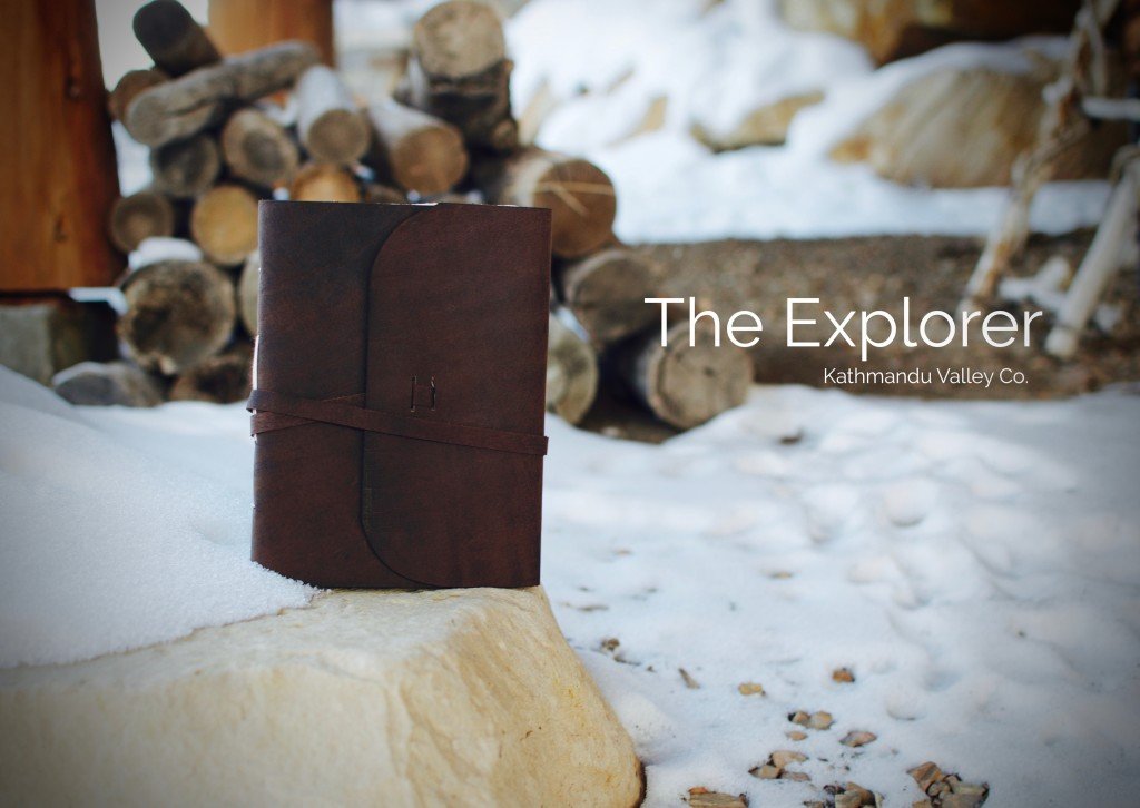 Rustic Leather Everest Explorer Journal