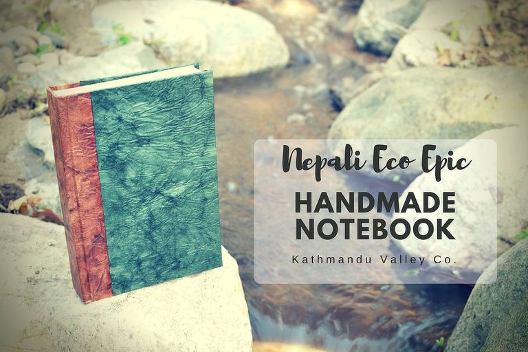 Nepali Eco Epic Journal in Nature Notebook by Kathmandu Valley Co.