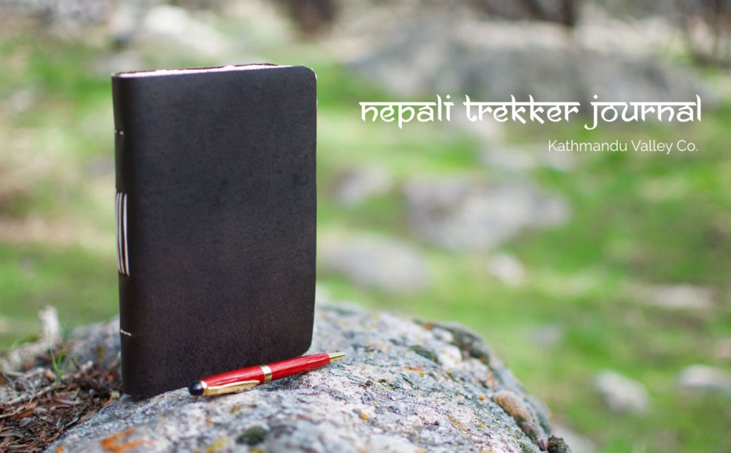 Nepali Trekker Vintage Journal - Dark Walnut