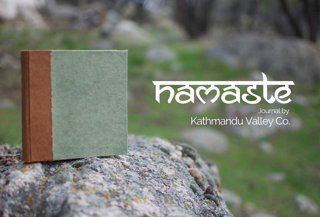 Lokta Paper Namaste Journal by Kathmandu Valley Co.