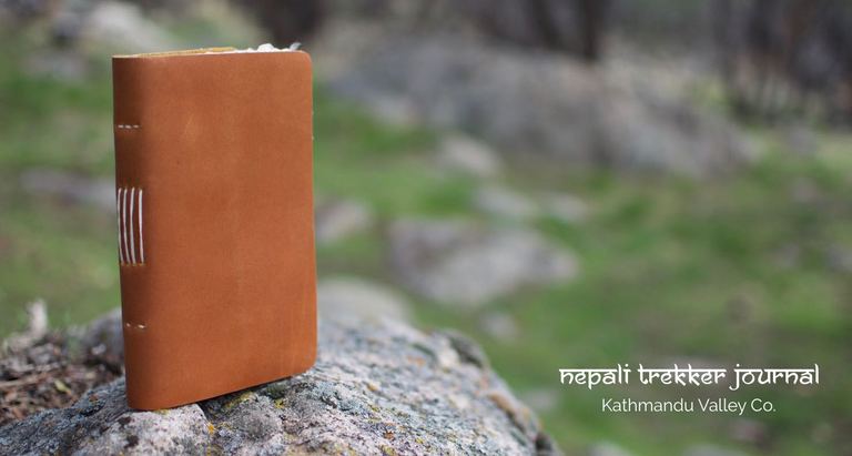 Nepali Trekker Vintage Journal - Kathmandu Valley Co.