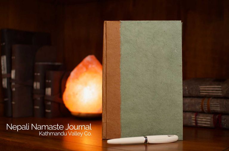 Nepali Namaste Journal - Vegetable-dyed by Kathmandu Valley Co.