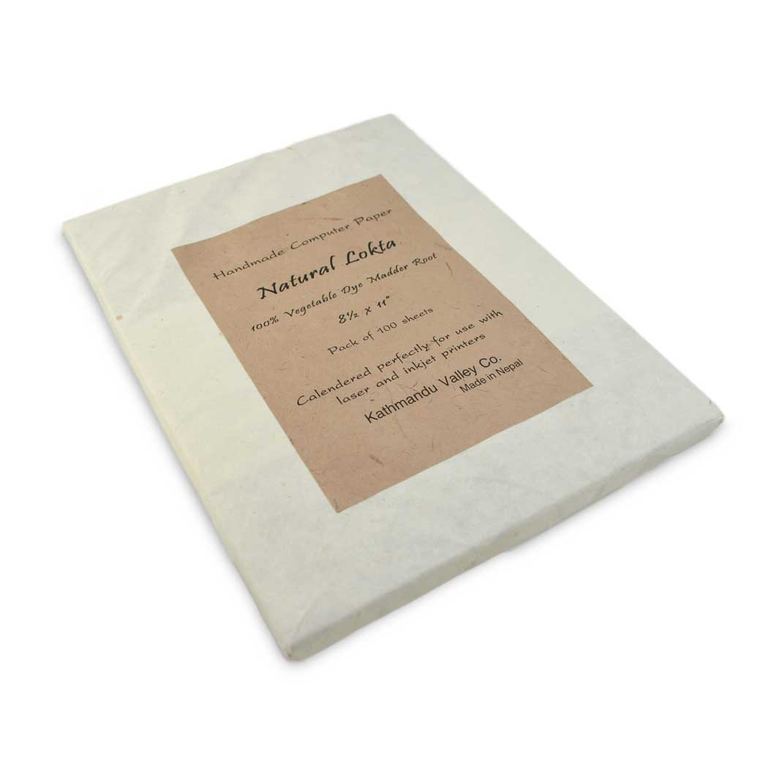 Natural Printer Computer Colored Paper (Madder Root)