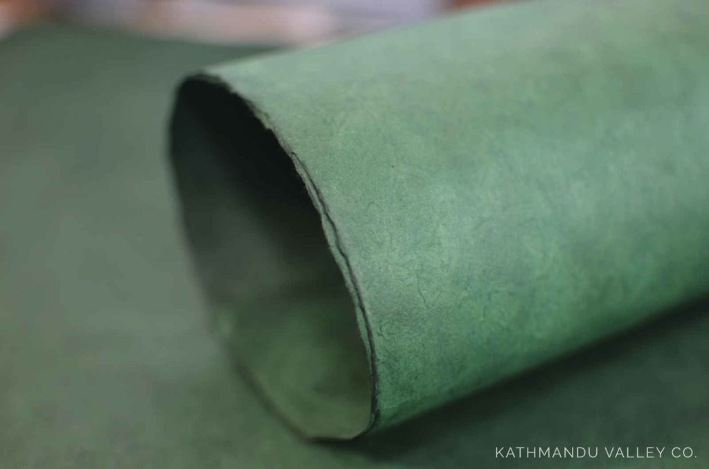 Dark Green Solid Colour Wrapping Paper