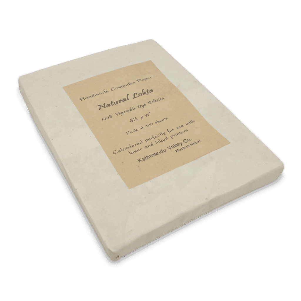 Handmade Lokta Printer Paper by Kathmandu Valley Co.