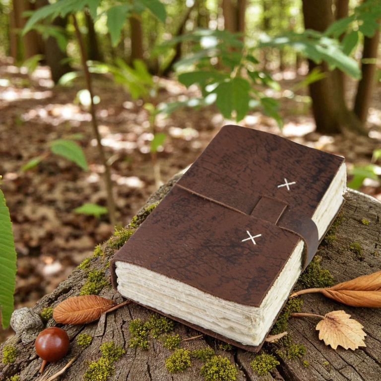 Handmade Leather Bound Journal by Kathmandu Valley Co.