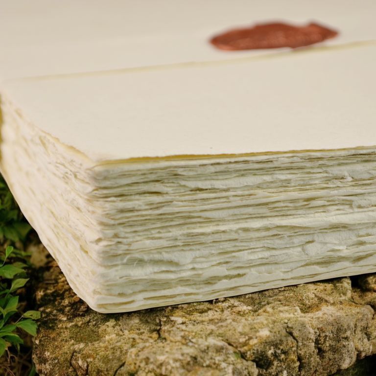 200gsm handmade cotton rag paper from India